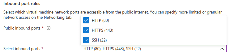 Azure Virtual Machine Creation Interface
