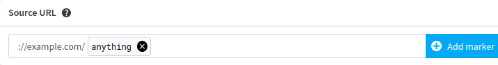 redirection rule for one domain