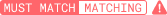 The error status