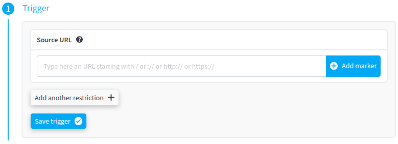 Trigger d'URL
