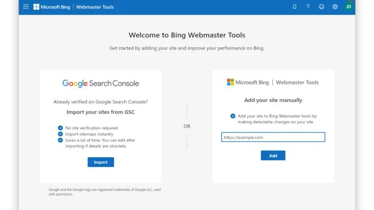 Permanently validate your Bing Webmaster Tools access