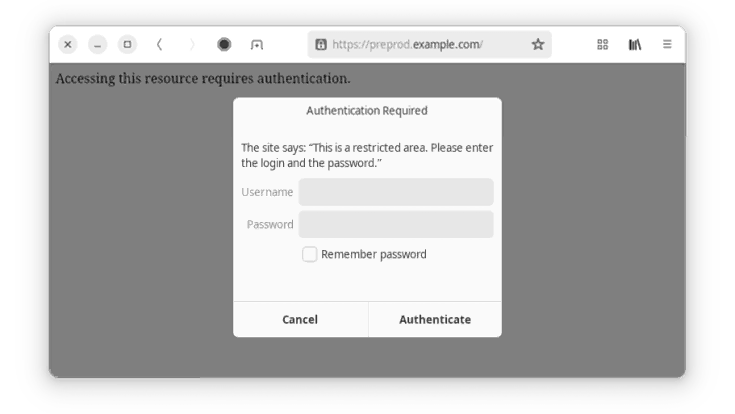 Protégez un dossier de votre site web avec l'authentification HTTP