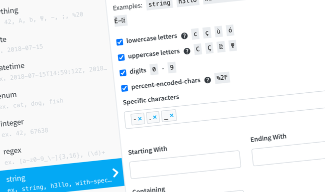 Markers allow to create redirections based on regular expressions