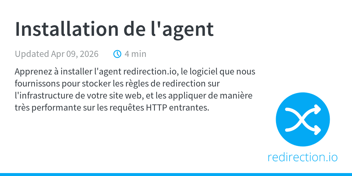 Installation de l'agent - Documentation de l'agent | Documentation de ...