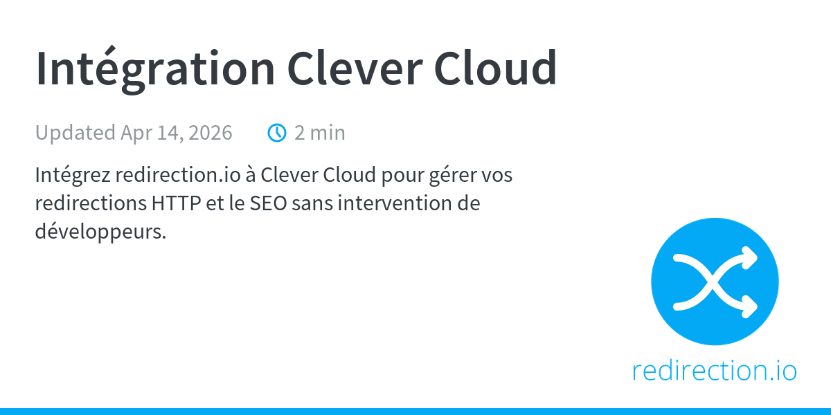 Clever Redirection Sign Intégration Clever Cloud - Documentation développeur | Documentation de ...